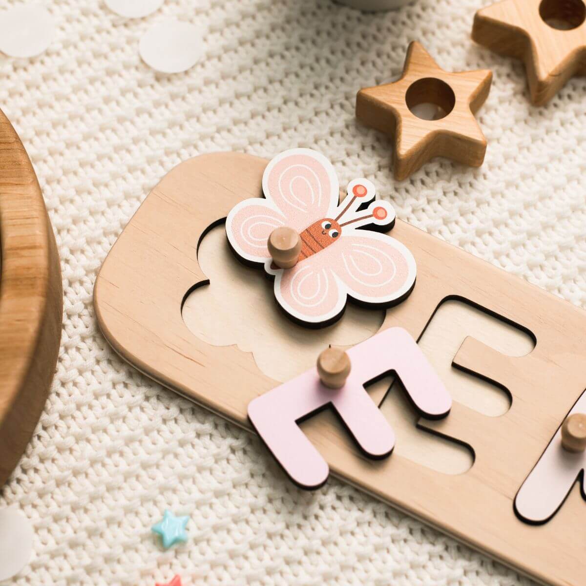 Name Puzzle with Pegs - SJB-DIAMOND ELITES