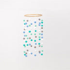 Wooden Ring With Felt Balls Wind Chimes Newborn Baby Bed Bell Pendant Kids Room Decoration Wooden Wind Chime Bed Bell Nursery Mobile Crib Bed Bell Wall Hanging Ornament Stevvex