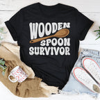 Wooden Spoon Survivor Tee Peachy Sunday
