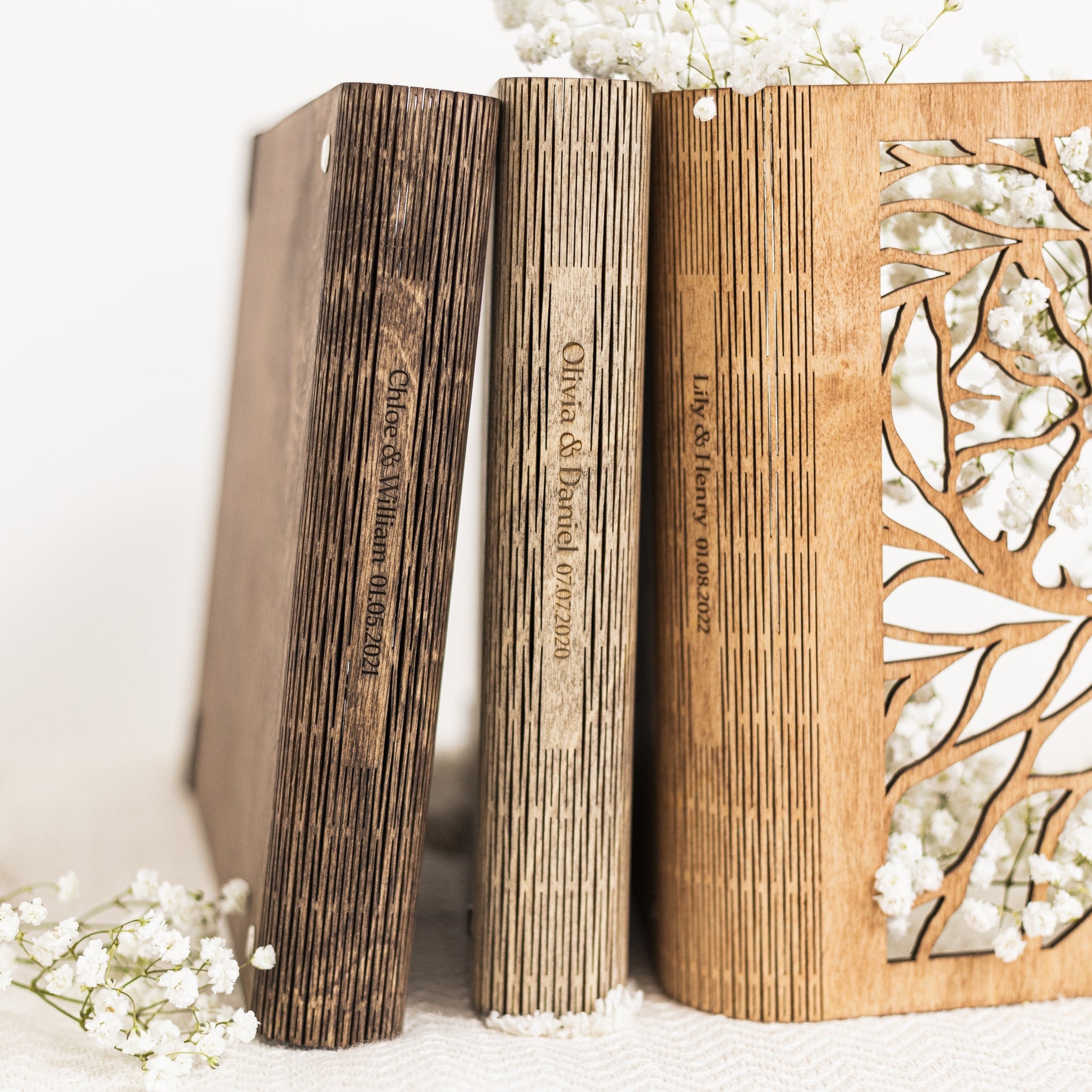 Wooden Photo Album - Meadow