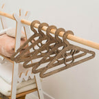 Pack of 10 Kid's Wooden Hangers - SJB-DIAMOND ELITES