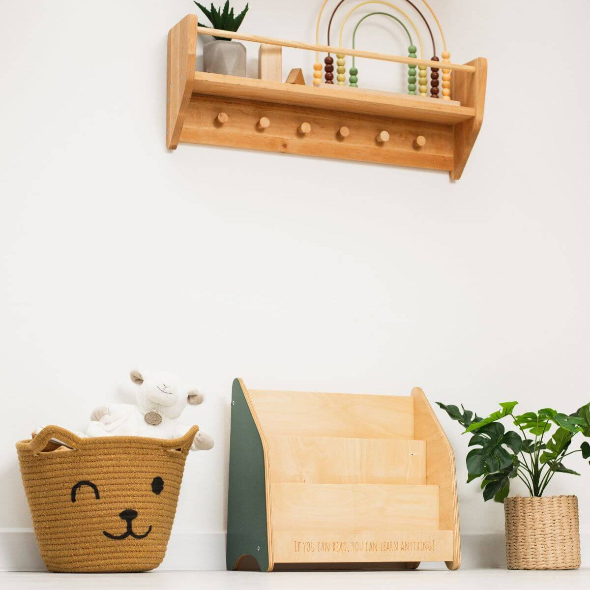 Montessori bookshelf for toddlers - SJB-DIAMOND ELITES