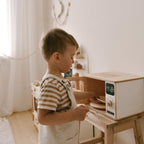 Wooden Microwave Toy - SJB-DIAMOND ELITES