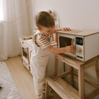 Wooden Microwave Toy - SJB-DIAMOND ELITES