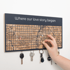 Wooden Key Holder Enjoy The Wood
