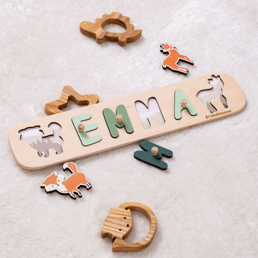 Woodland Name Puzzle - SJB-DIAMOND ELITES