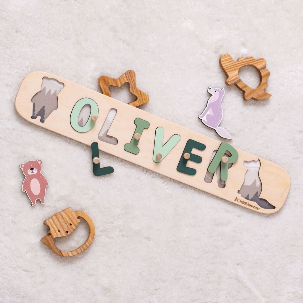 Woodland Name Puzzle - SJB-DIAMOND ELITES