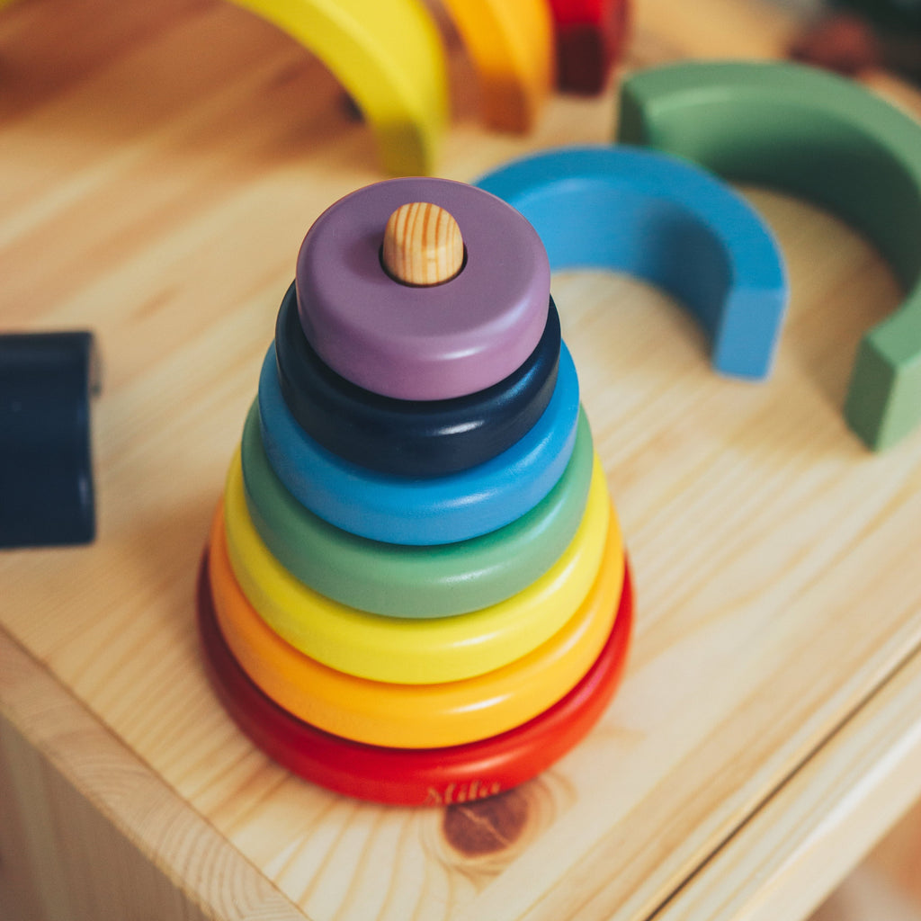 Rainbow Ring Stacker - SJB-DIAMOND ELITES