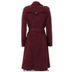 Wool Cashmere Military Coat - British Made | Femstylo