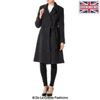 Wool Cashmere Military Coat - British Made | Femstylo