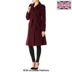 Wool Cashmere Military Coat - British Made | Femstylo