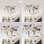 World Photo Map Physical - SJB-DIAMOND ELITES