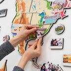 World Photo Map Physical - SJB-DIAMOND ELITES