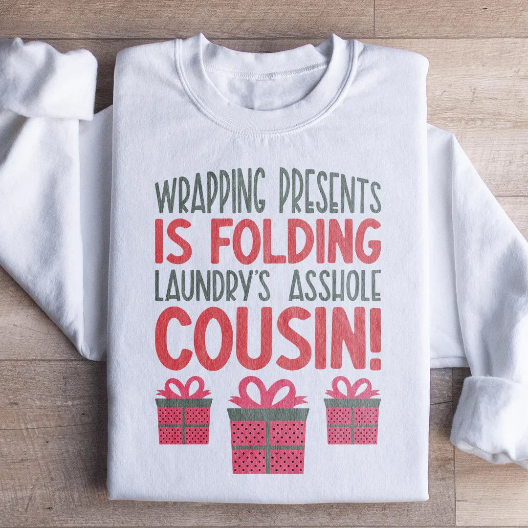 Wrapping Presents Sweatshirt Peachy Sunday