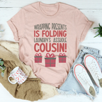 Wrapping Presents Tee Peachy Sunday