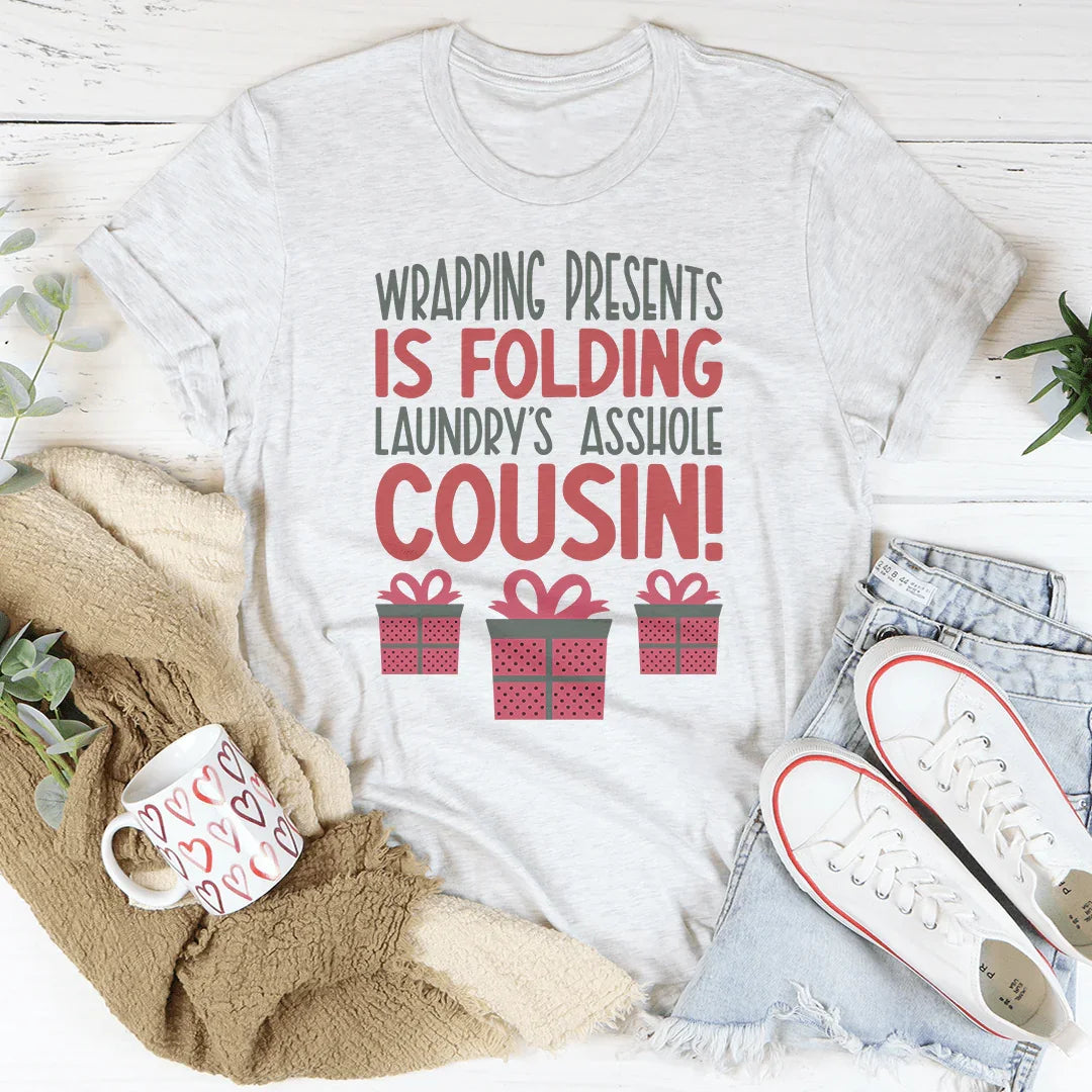 Wrapping Presents Tee Peachy Sunday