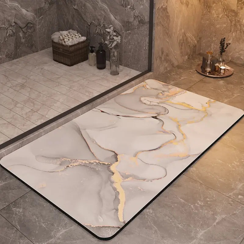 Luxury Coordinating Shower Mats-Polymers Pi-Mart