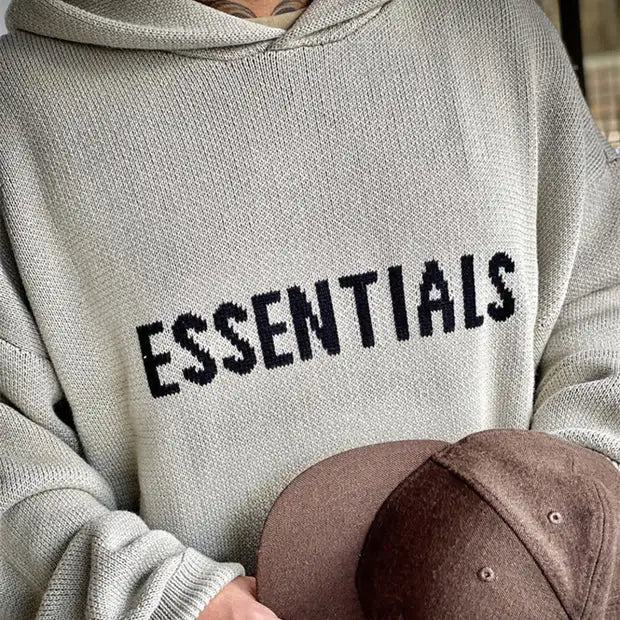 Knit Hoodie Essentials Pi-Mart