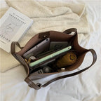 Olives Vegan Leather Tote Pi-Mart