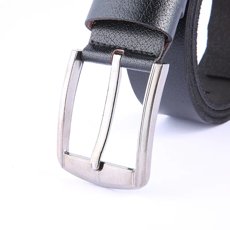 Fashionable Men's Business Casual Leather Belt Pi-Mart