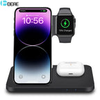 3in1 Wireless Fast Charger Dock Station Pi-Mart