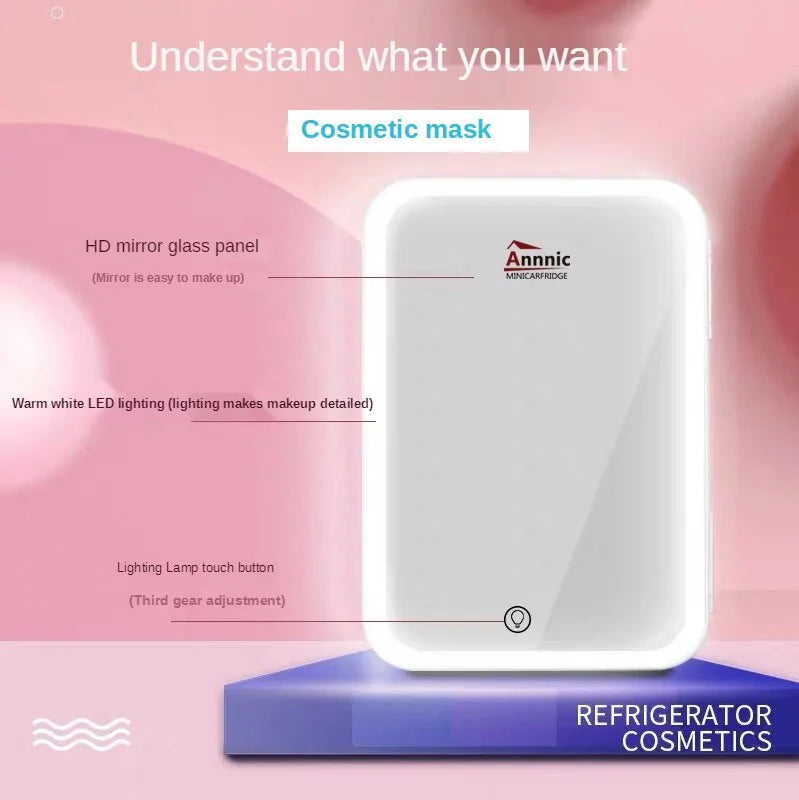 Mini Portable Makeup Refrigerator Pi-Mart