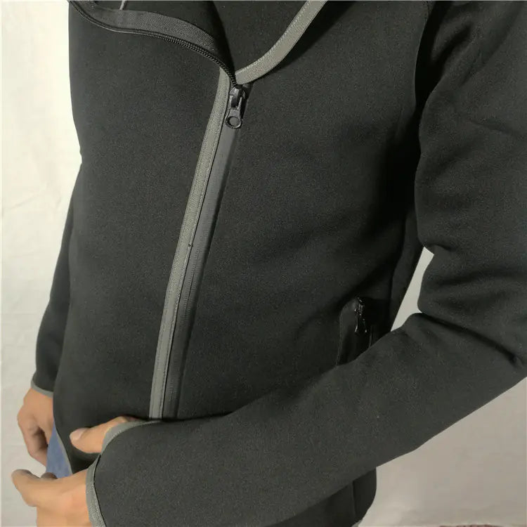 Waterproof Hooded Jacket for Unisex Sports Wear Pi-Mart