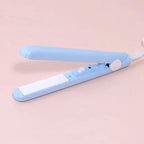 Mini Portable Hair Iron Hair Straightener Curler Professional Hair Irons Ceramic Pi-Mart