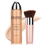 QIUFSSE Airbrush Foundation Makeup Spray for Mature Skin Silk Lightweight Airbrush Flawless Setting Spray Foundation Makeup（02# Beige） Lootquake LLC