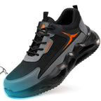 LAoutun Steel Toe Shoes for Men Women Safety Work Shoes Indestructible Steel Toe Sneakers Lightweight Work Shoes Toe Shoes Pi-Mart