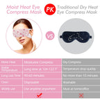 Jekeno Steam Eye Mask, 16 Packs Eye Masks for Dry Eyes, 40-60 Minutes Self Moist Heated Warm Compress Eye Mask Disposable for Sleep, Spa Relaxing Trip Gifts, Travel Essentials for Women Men Rose 1 Count (Pack of 16) Pi-Mart