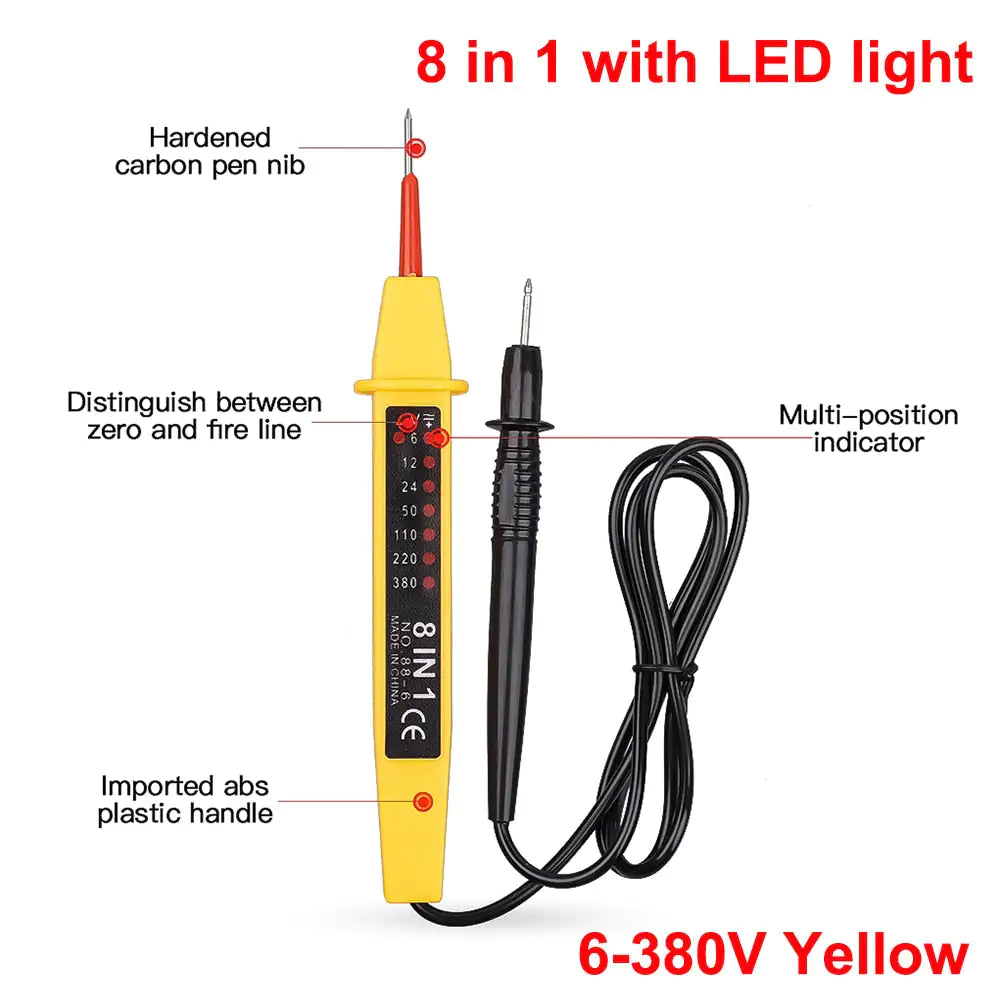 Car Truck Voltage Circuit Tester Diagnostic Tool Pi-Mart