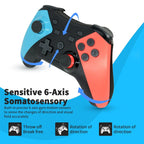 For Nintendo Switch Wireless Pro Controller Gamepad Joypad Joystick Remote Gift Pi-Mart