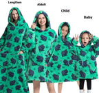 Lazy Blanket Hoodie Family Party Gift Pi-Mart