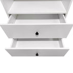 C2 Closet Shelves for bathroom,Wooden Closet System Modular With 2 Doors Shelves Wall Mount Organizer Modern Shelving for Walk in Closet Organization Bedroom Built in Clothes Storage 31.49''W x 16.04''D x 31.49''H Pi-Mart
