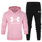 Men's Solid Color Thick Jacket Set for Spring and Autumn Pi-Mart