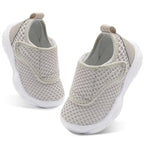 BARERUN Girls Sneakers Kids Sneakers Toddler Sneakers Toddler Tennis Shoes Toddler First Shoes Toddler Running Shoes Toddler Walking Shoes Grey Toddler Size 8