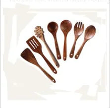 Culinary Essentials Wooden Spatulas Pi-Mart