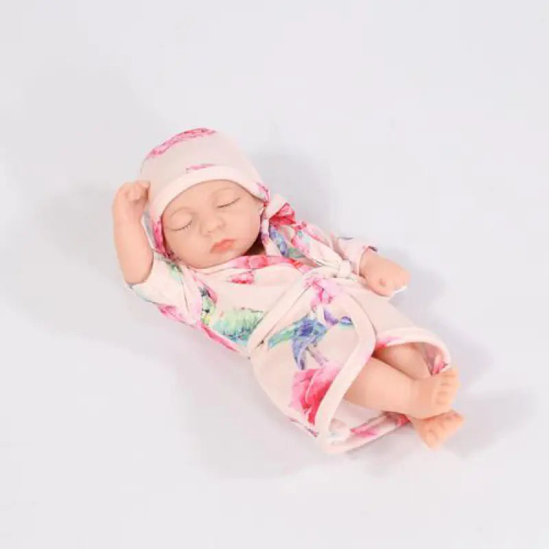 Mini Soft Silicone Baby Doll - Cute Gift for Girls Pi-Mart