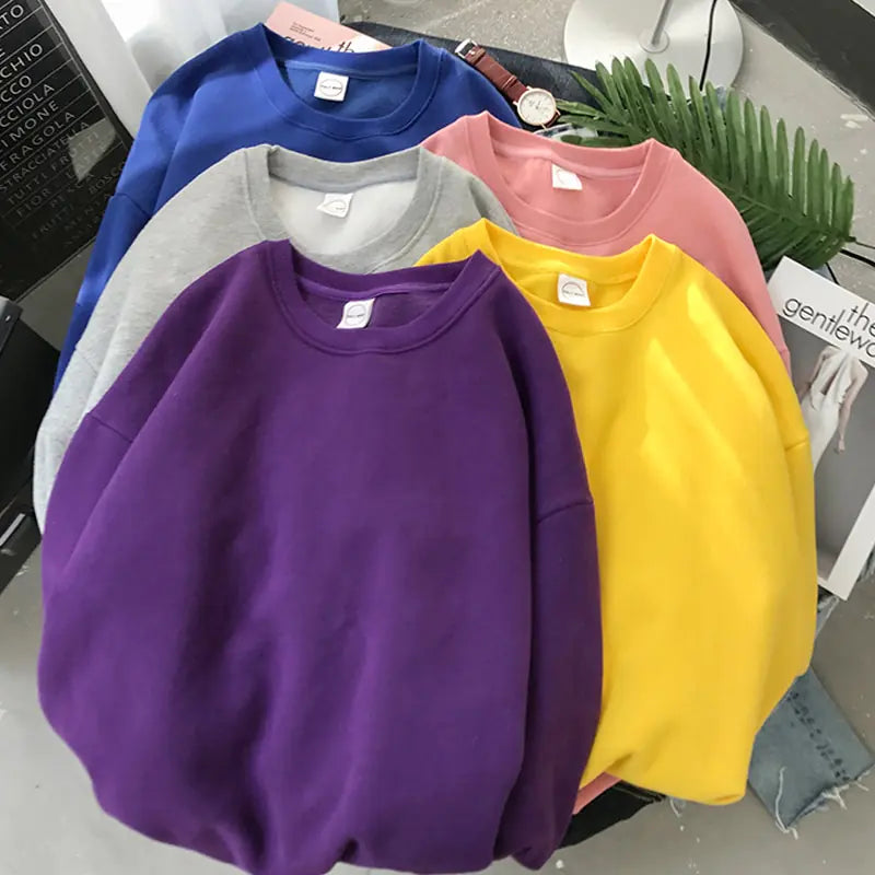 Sweatshirt Casual Loose Fit Hoodie Pi-Mart