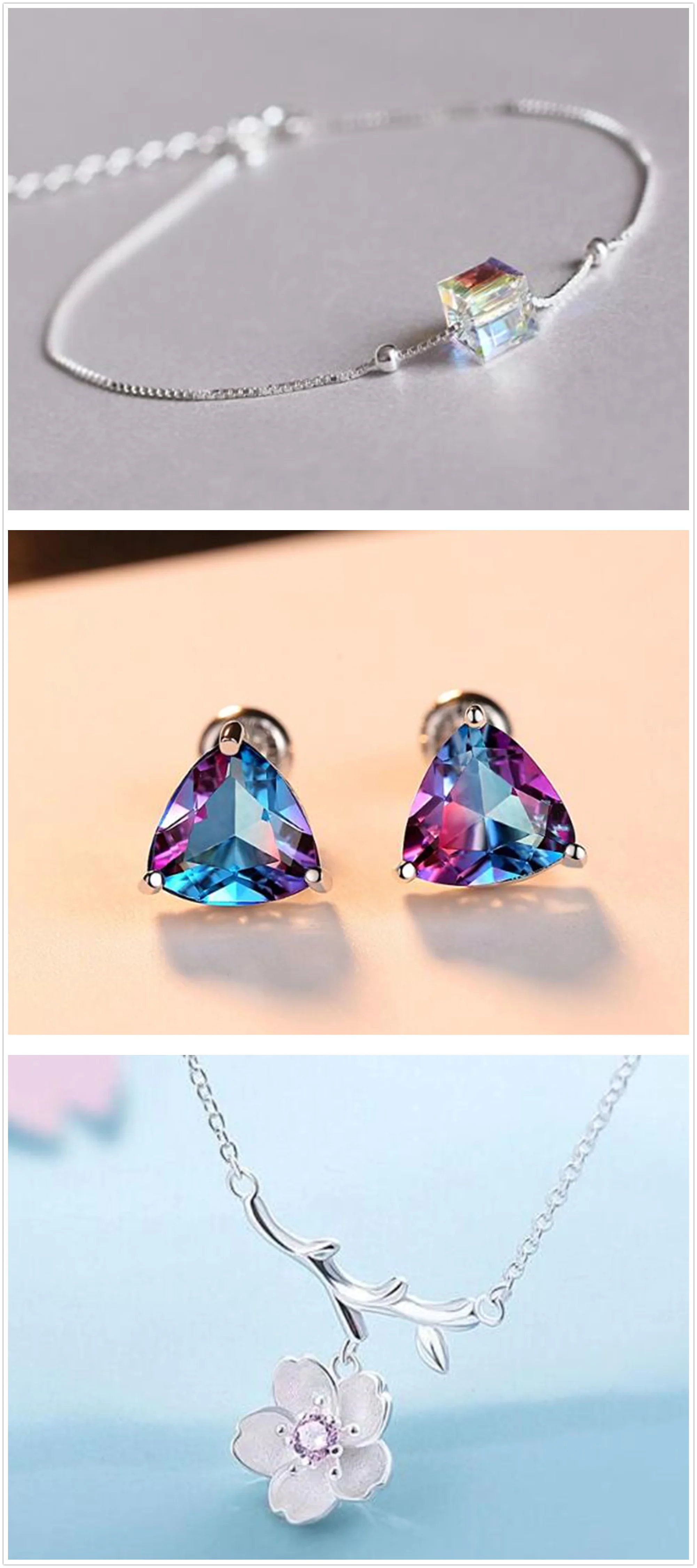 Earrings, Pendants, and Necklaces Collection