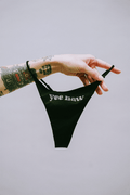Yee Haw Rhinestone Thong Thrash Happy