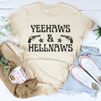 Yeehaws & Hellnaws Tee Peachy Sunday