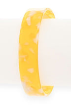 Tortoise Shell Celluloid Flex Open Cuff Adjustable Bracelet
