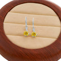 Moissanite Earrings 925 Sterling Silver White Gold Plated Hypoallergenic Studs BandsCo Straps