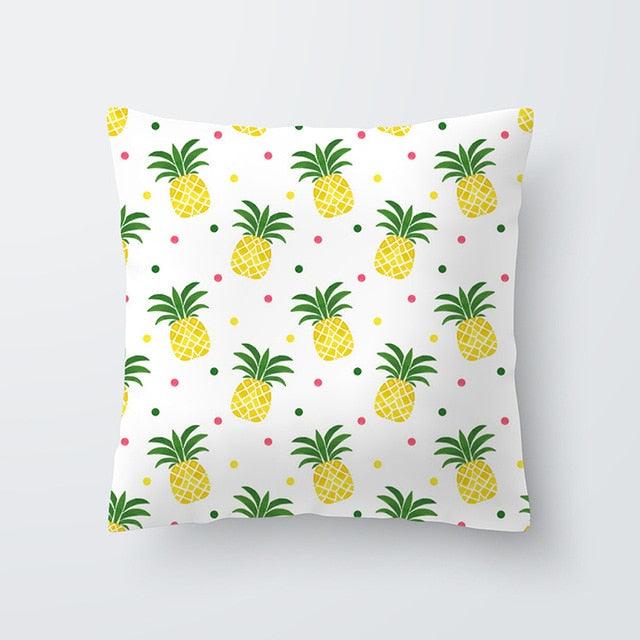Yellow Pillow Case Cushion Cover Geometric Polyester Pillowcase Home Decorative Yellow Grey Modern Pillow Covers Beautiful Pattern Linen Square Pillow Case For Sofa Couch 45x45CM
