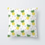 Yellow Pillow Case Cushion Cover Geometric Polyester Pillowcase Home Decorative Yellow Grey Modern Pillow Covers Beautiful Pattern Linen Square Pillow Case For Sofa Couch 45x45CM