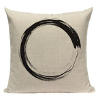 Yellow Pillow Covers Nordic Geometric Cushion Pillow Covers White Pillowcase Geometric Cushion Case Decoration Home Room Pillow Case