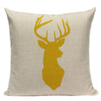 Yellow Pillow Covers Nordic Geometric Cushion Pillow Covers White Pillowcase Geometric Cushion Case Decoration Home Room Pillow Case