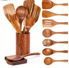 Culinary Essentials Wooden Spatulas Pi-Mart